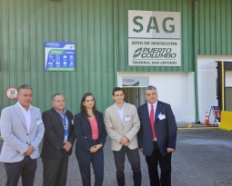 Puerto Columbo inaugura “pionero” y moderno sitio de inspección SAG en San Antonio